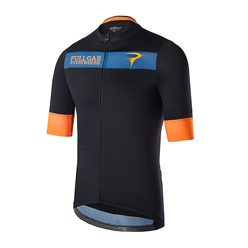 Maglia Pinarello Fusion T-wrinting – Nero blu