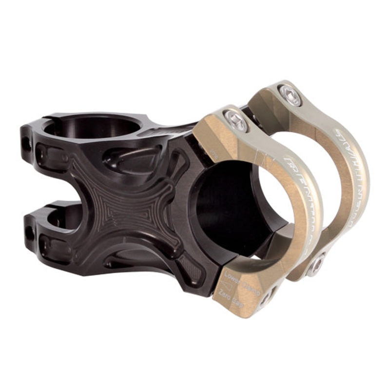 Renthal Apex Stem – 60mm 31.8 Clamp +/-6 1 1/8 Aluminum Black/Gold