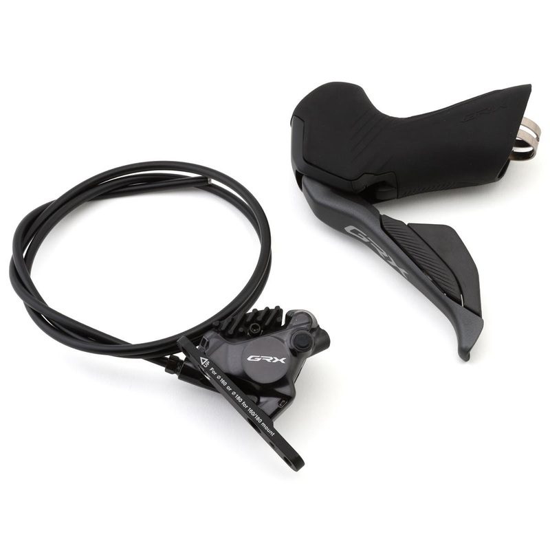 Shimano GRX Di2 ST-RX825 Hydraulic Disc Brake/Shift Lever (Black) (Flat Mount) (Left) (2x) (Caliper Included) (Electronic) (Wireless)