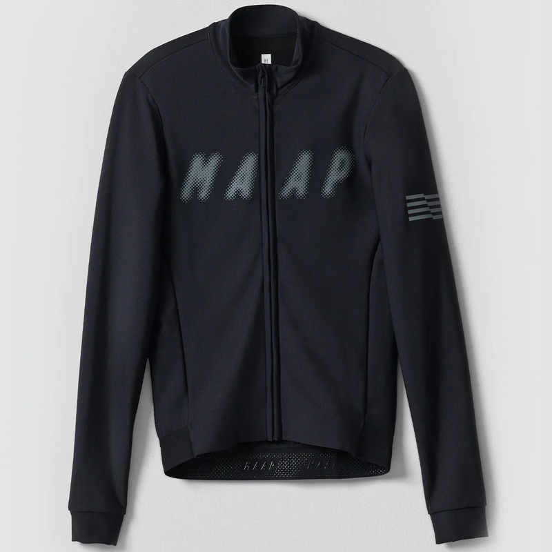 Maglia maniche lunghe Maap Halftone Thermal Pro – Nero