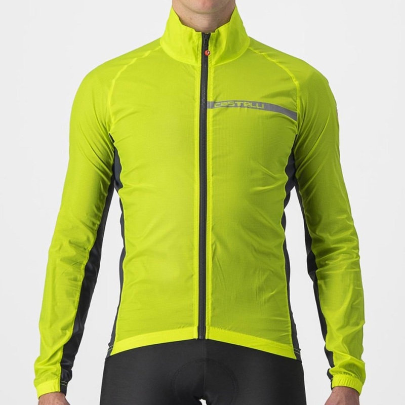 Mantellina Castelli Squadra Stretch – Verde