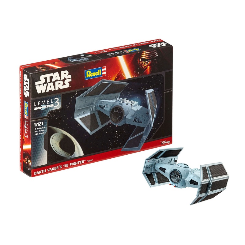 Revell Star Wars Darth Vaders TIE Fighter 1:121 Scale Spacecraft Model Kit
