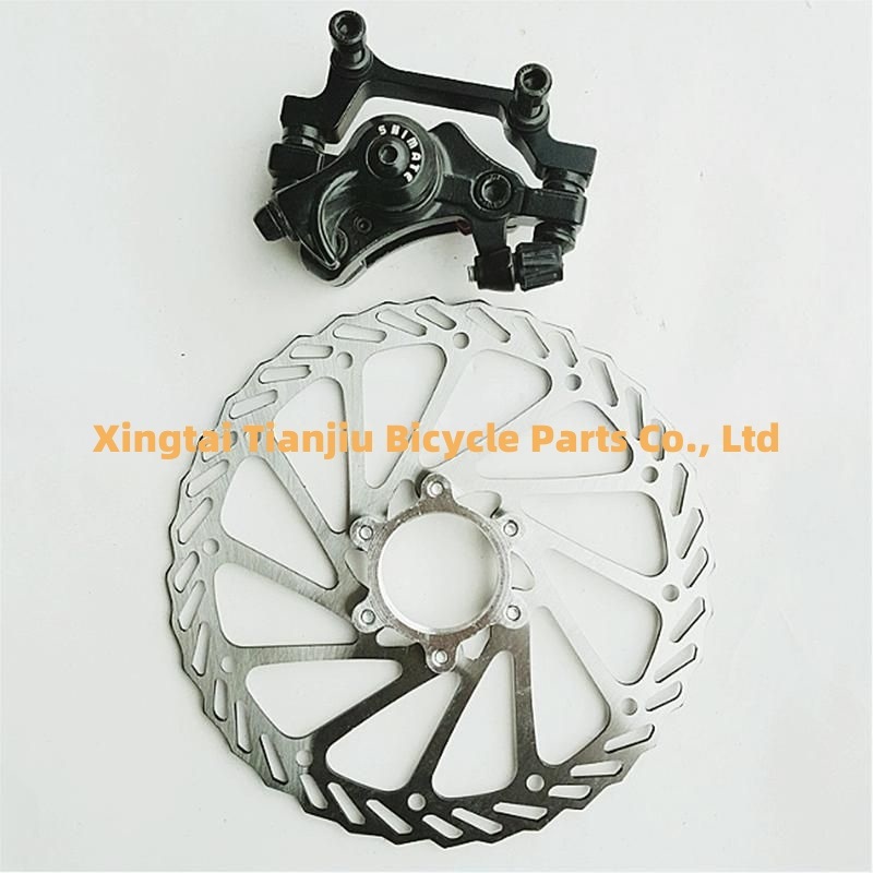 Road Bike Disc Brake Caliper Front Rear Clamp Set Aluminum Alloy Mechanical Disc Brakes Set