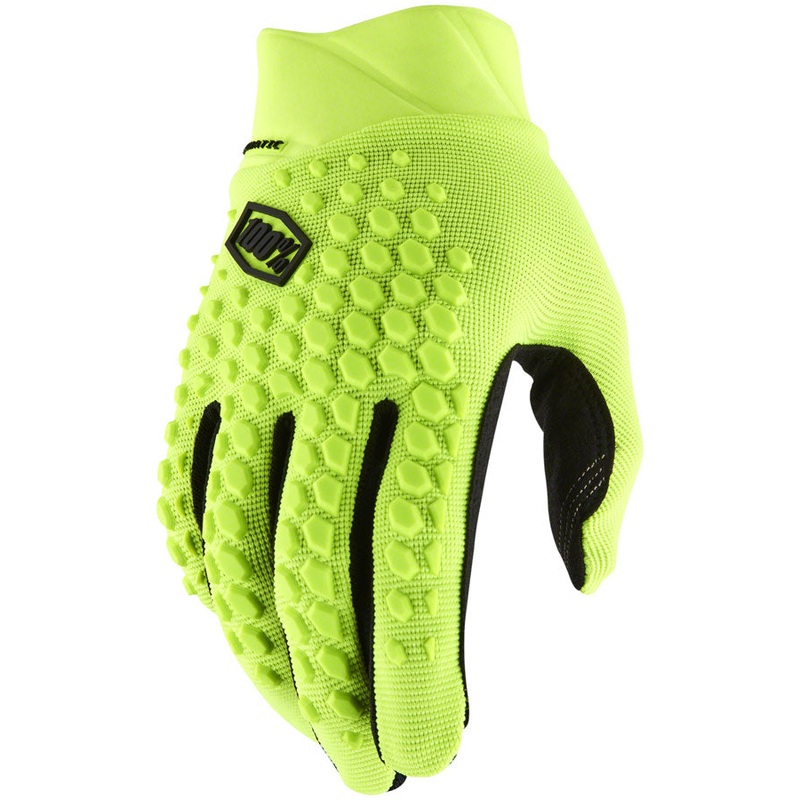 100% Geomatic Gloves – Flourescent Yellow Full Finger Men’s X-Large