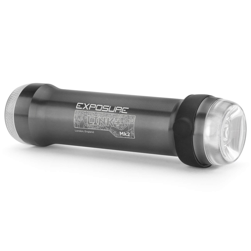 Exposure Link Plus Mk3 Daybright 2023 Gun Metal Front & Rear Combination Bike Light