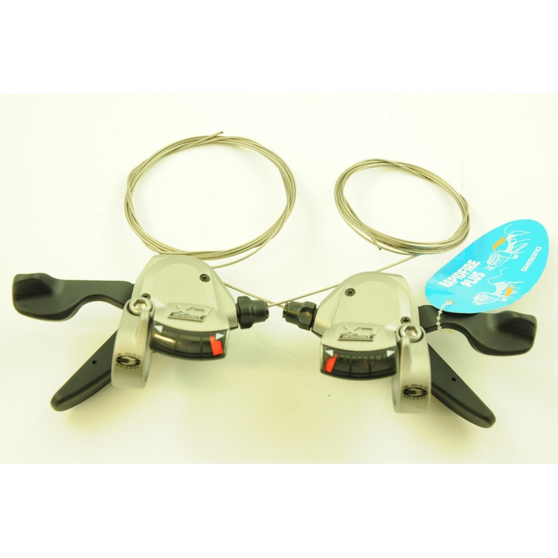 PAIR SHIMANO DEORE LX 9 SL-M580 27 SPEED (9 x 3) POD RAPID FIRE SHIFTERS