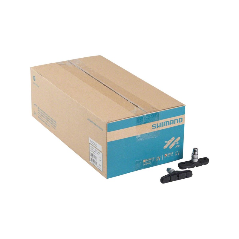 Shimano S65T V-Brake Pads (Black) (50 Pairs)