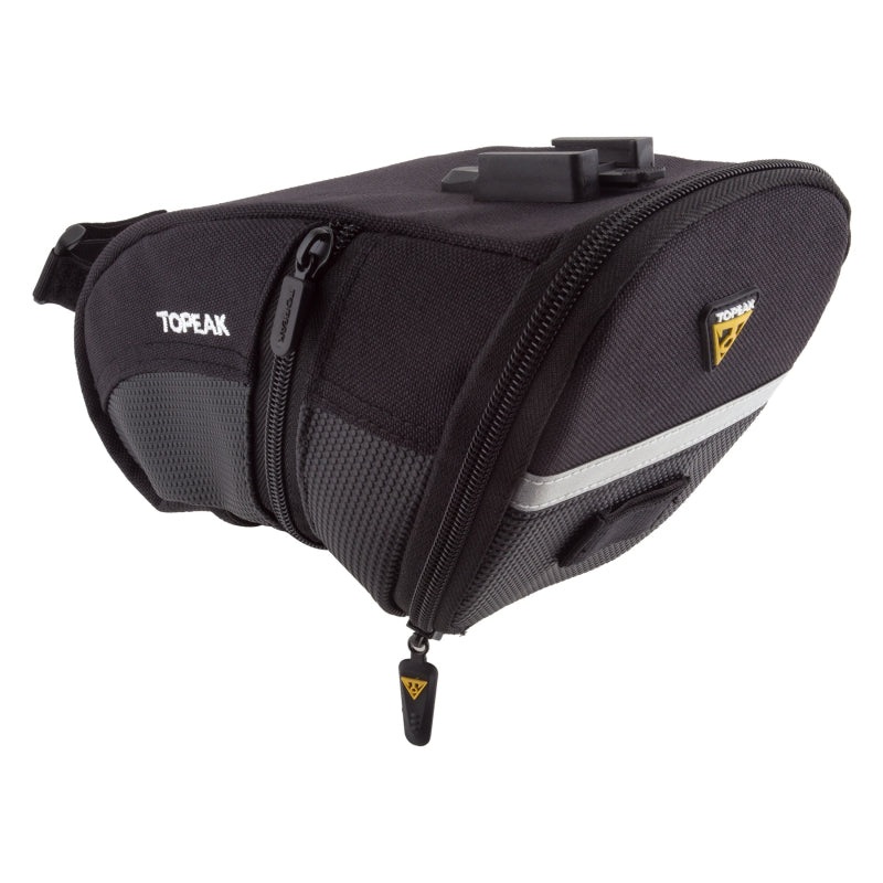 Topeak Aero Wedge Seat Bag – QuickClick Large Black