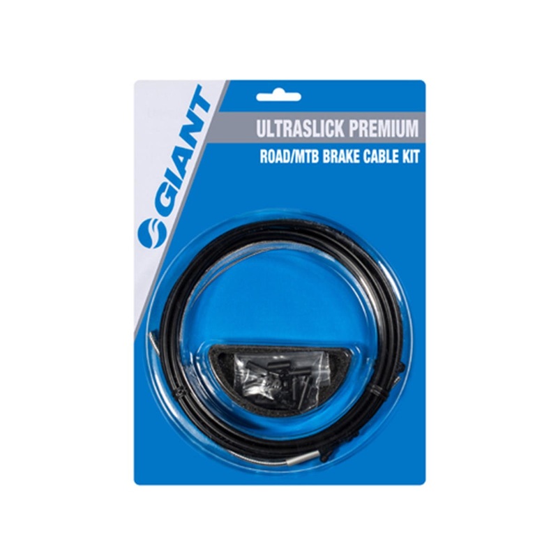 Giant UltraSlick Premium Brake Cable Kit (Black) (Stainless) (Road & Mountain) (1.5mm) (1350/2350mm) (w/Housing)