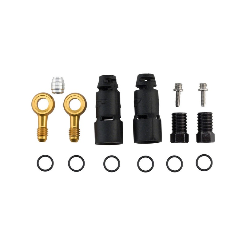 Jagwire Pro Disc Brake Hydraulic Hose Quick-Fit Adapters (SRAM/Avid)