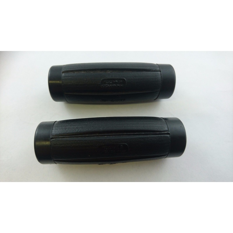 ROD BRAKE HANDLEBARS DOVER HANDLEBAR GRIPS BLACK CELLULOID ONE PAIR ONLY NOS