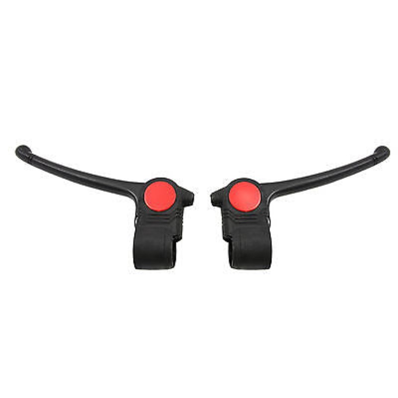 KIDDIES BIKE BRAKE LEVERS FOR CHILDRENS BIKES,KIDS CYCLE,CHILDS BIKE BLACK-RED