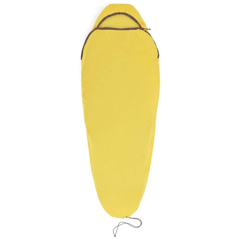 Reactor Sleeping Bag Liner|Sulphur Yellow|Standard|Compact