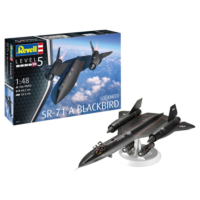 Revell Lockheed SR-71 A Blackbird 1:48 Plane Model Kit