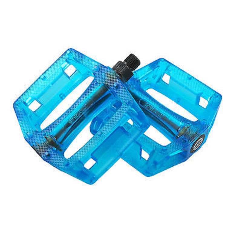 SALT AM PLATFORM 9-16 BLUE PEDALS FOR BMX or MTB FROM THE MONGOOSE PEOPLE