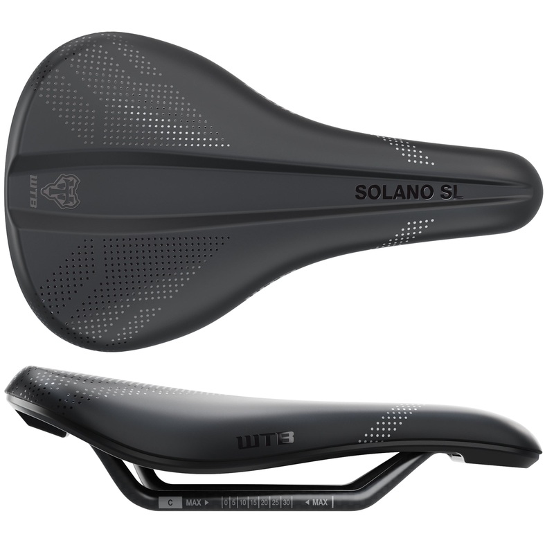 WTB Solano SL Saddle – Carbon Black Medium Fusion Form