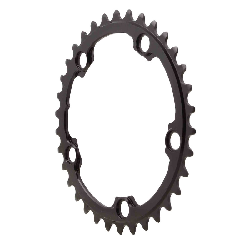 Absolute Black Round Chainring 5x110BCD 34T – Black