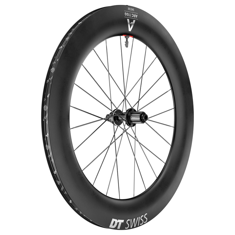 DT Swiss ARC 1100 DiCut 85 Rear Wheel – 700 12 x 142mm Center-Lock HG11 Road/XDR Ratchet EXP 36 BLK