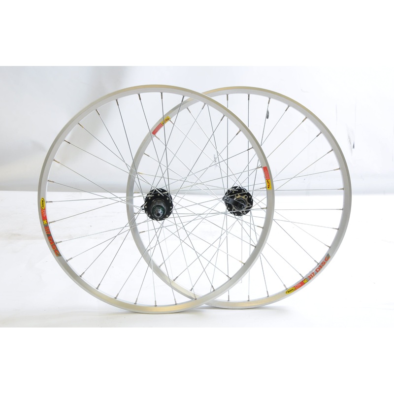 PAIR MAVIC X317 RIM 26 (559 x 17) 8, 9 or 10 SPEED CASSETTE HUB DISC BRAKE MTB WHEELS