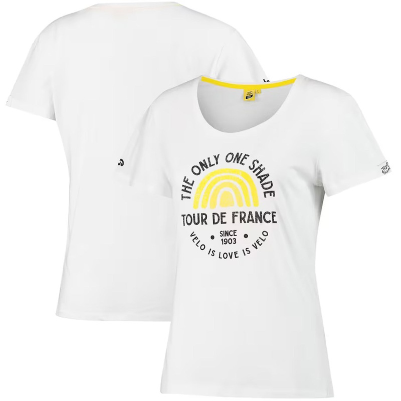 T-Shirt donna Tour de France Shade – Bianco