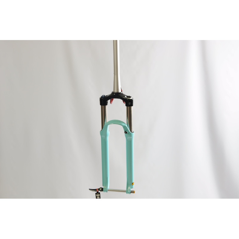 BIANCHI BLUE 650B 27.5 SUNTOUR XCR AIR LO R SUSPENSION FORK LOCK OUT 15mm AXLE