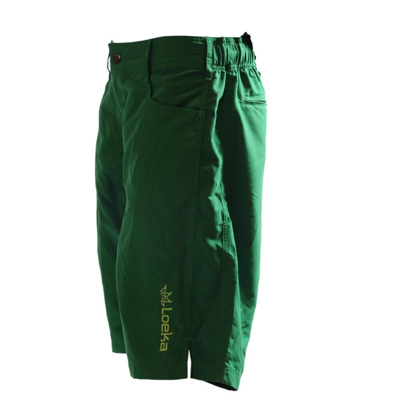 Loeka Oszust Green Casual Leisure Cycling Shorts Ladies Medium
