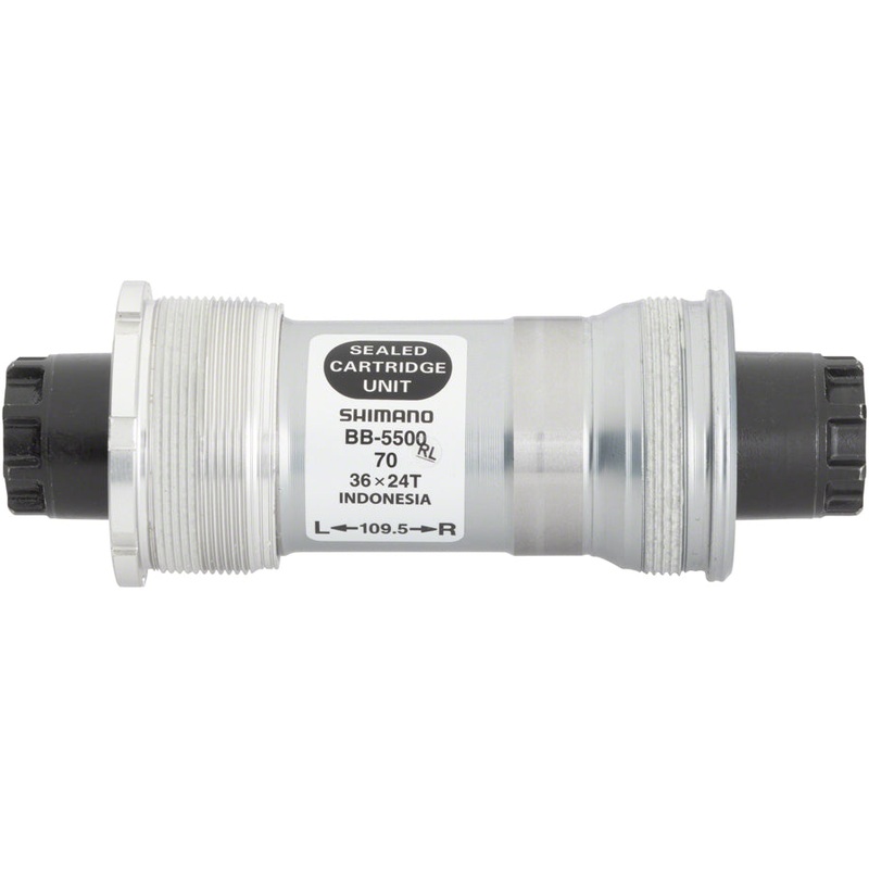 Shimano 105 BB-5500 Bottom Bracket – Italian 70 x 109.5mm Octalink V1 Spindle Interface