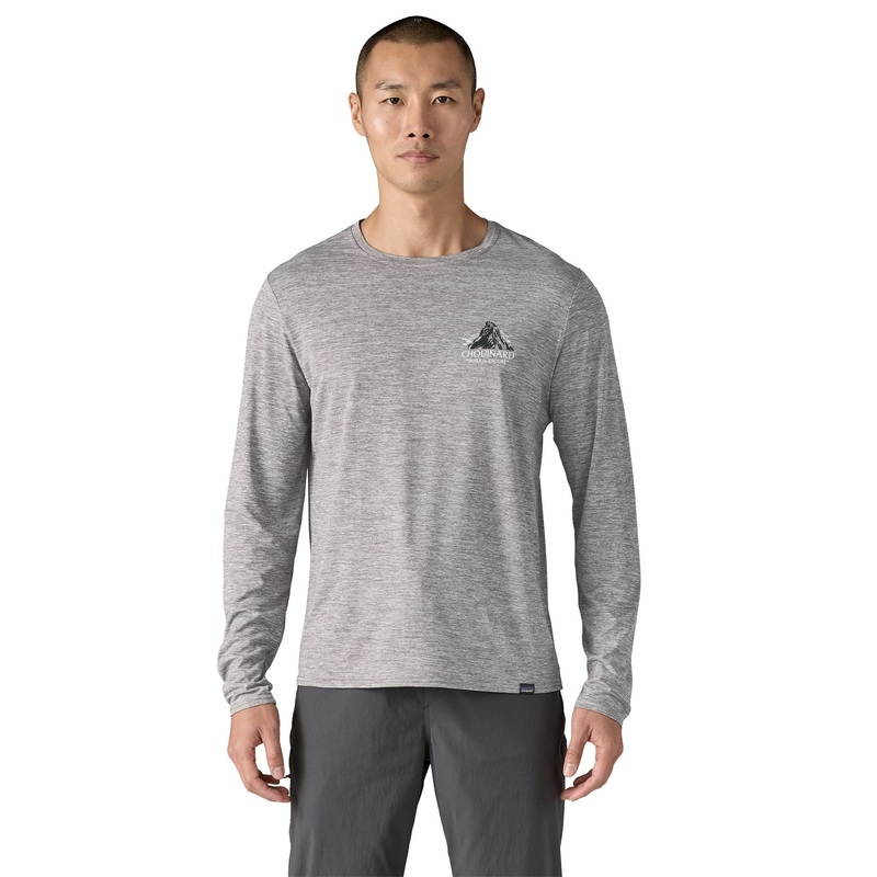 Capilene Cool Daily Graphic Lands Shirt – Long Sleeve – Men’s