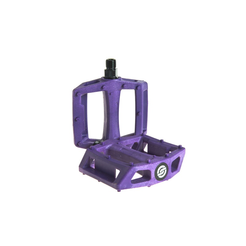 SALT AM PLATFORM 9-16 PURPLE PEDALS FOR BMX or MTB FROM THE MONGOOSE PEOPLE