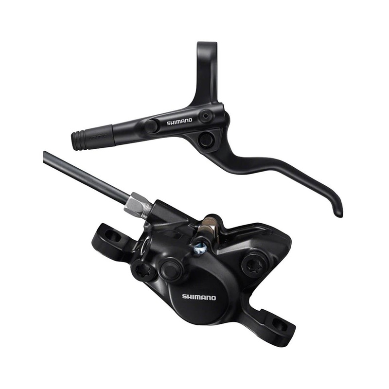 Shimano BR-MT200/BL-MT201 2-Piston Hydraulic Disc Brake Set (Black) (Left) (Post Mount) (Caliper Included) (Resin Pad)