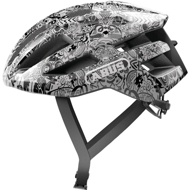Casco Abus Powerdome Erlkonig – Bianco nero