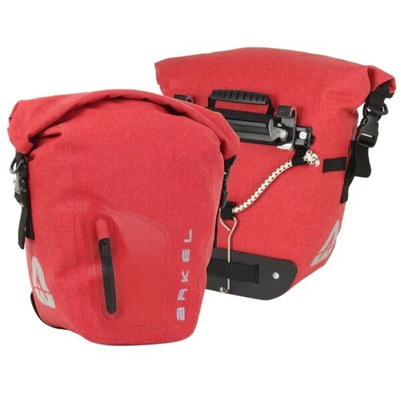 Orca Panniers (Pair) – 35 L|Red|Grey|35L