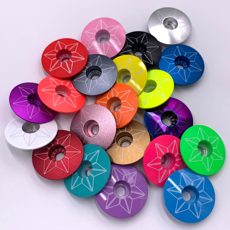 Supacaz Star Capz Bike Headset Top Cap