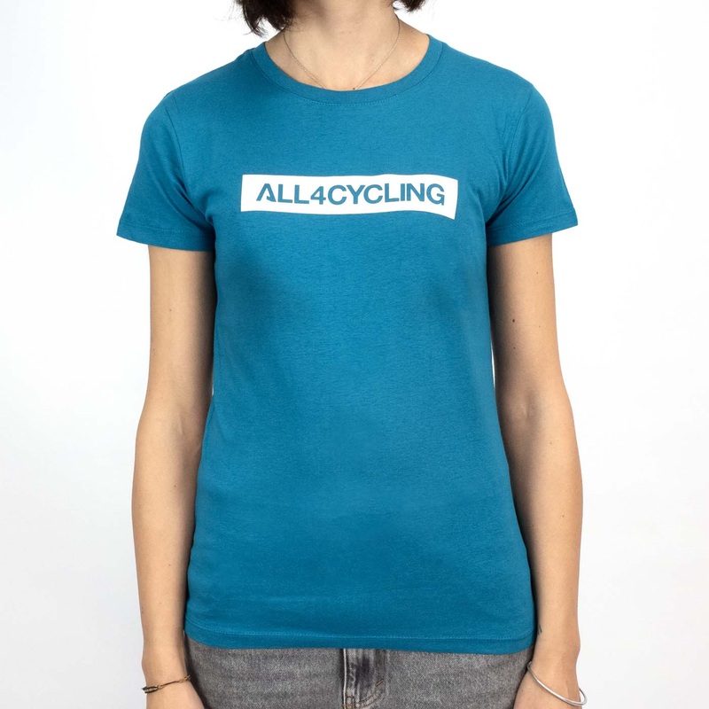 T-Shirt donna All4cycling – Blu