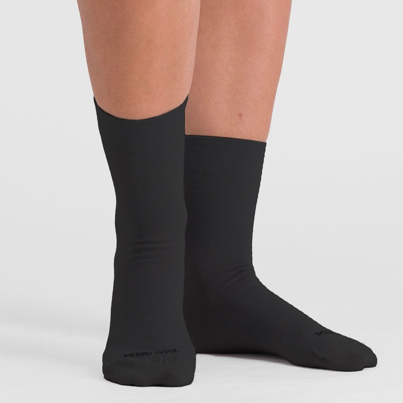 Calze donna Sportful Matchy Wool – Nero