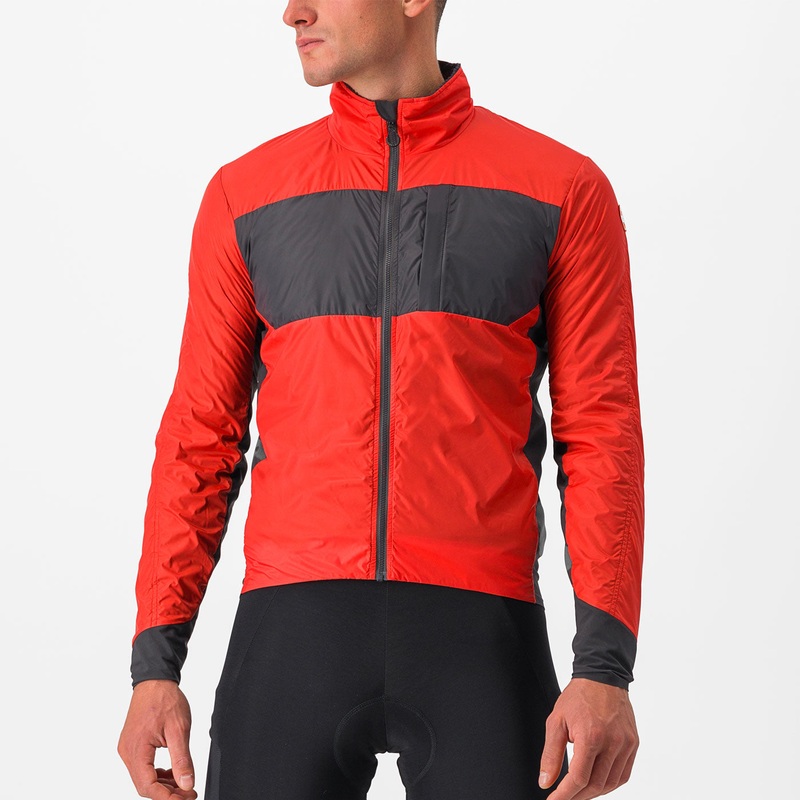 Giacca Castelli Unlimited Puffy – Rosso