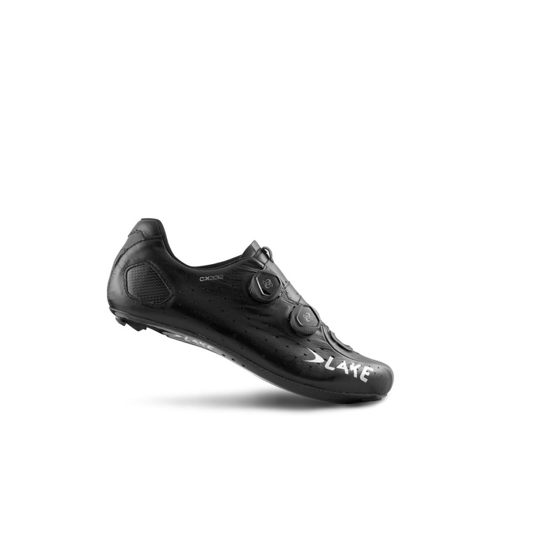 Lake CX332 Black Carbon EU 44 Men’s SPD Road Cycling Shoes