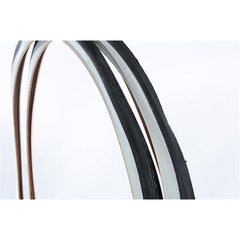 PAIR OF BIKE TYRES 650x28A 26 x 1 3-8 (590×28) WHITE WALL RARE TYRES FOR VINTAGE
