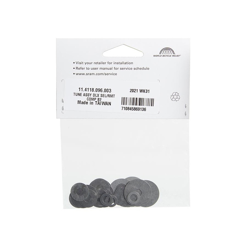 RockShox Rear Shock Tune Assembly – Compression Tune Configurations Deluxe Select B2