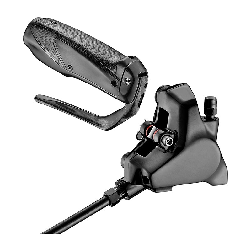 TRP HD-T910 TT Disc Brake and Lever – Front Hydraulic Flat Mount Black
