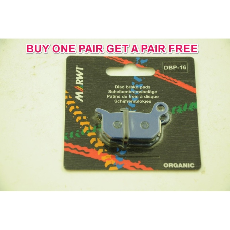 MARWI UNION DISC BRAKE PADS FORMULA B4 TEAM- PRO- SL CALIPERS 1+1 FREE DBP-16