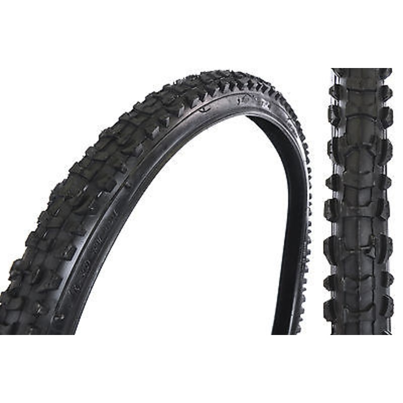 PAIR MTB TYRES 26 x 1.75 CHUNKY OFF ROAD MOUNTAIN BIKE TREAD SUIT 26 x 1.90 or 1.95
