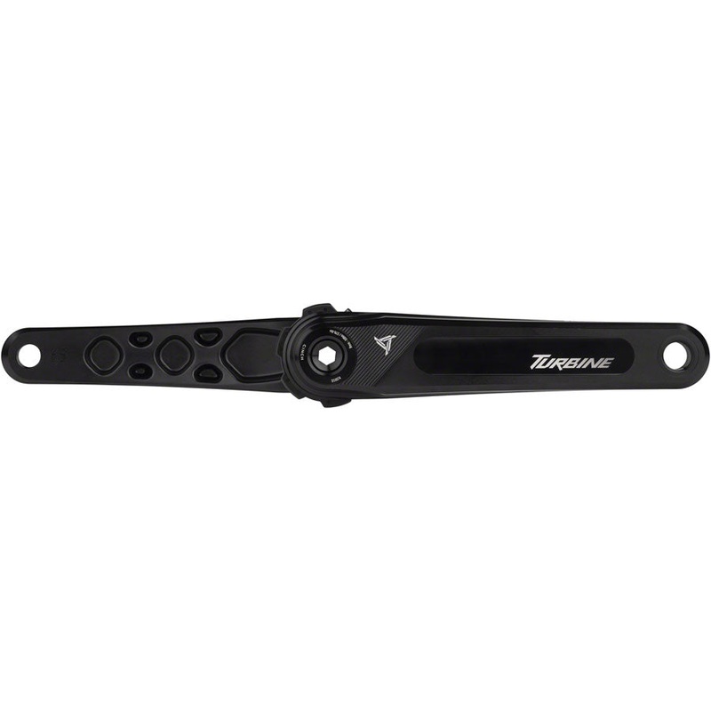 RaceFace Turbine Crankset – 170mm Direct Mount 143mm Spindle CINCH Interface 7050 Aluminum BLK