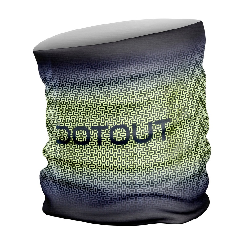 Scaldacollo Dotout Flag – Nero giallo
