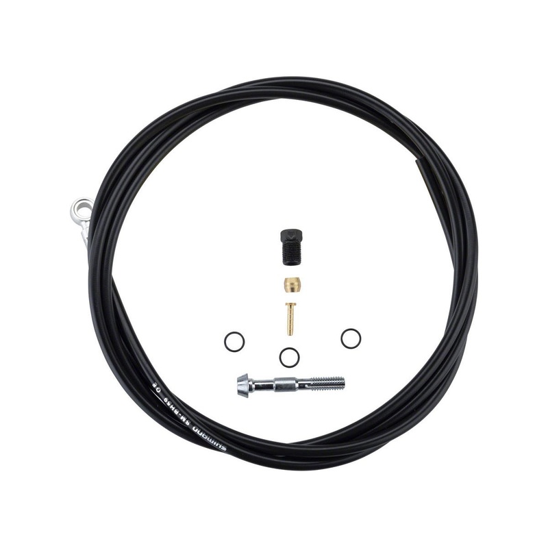 Shimano SM-BH59-SB Road Hydraulic Disc Brake Hose Kit (Black) (1700mm) (w/Straight Banjo Fitting)