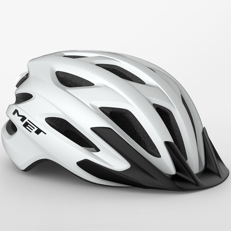 Casco Met Crossover Mips – Bianco
