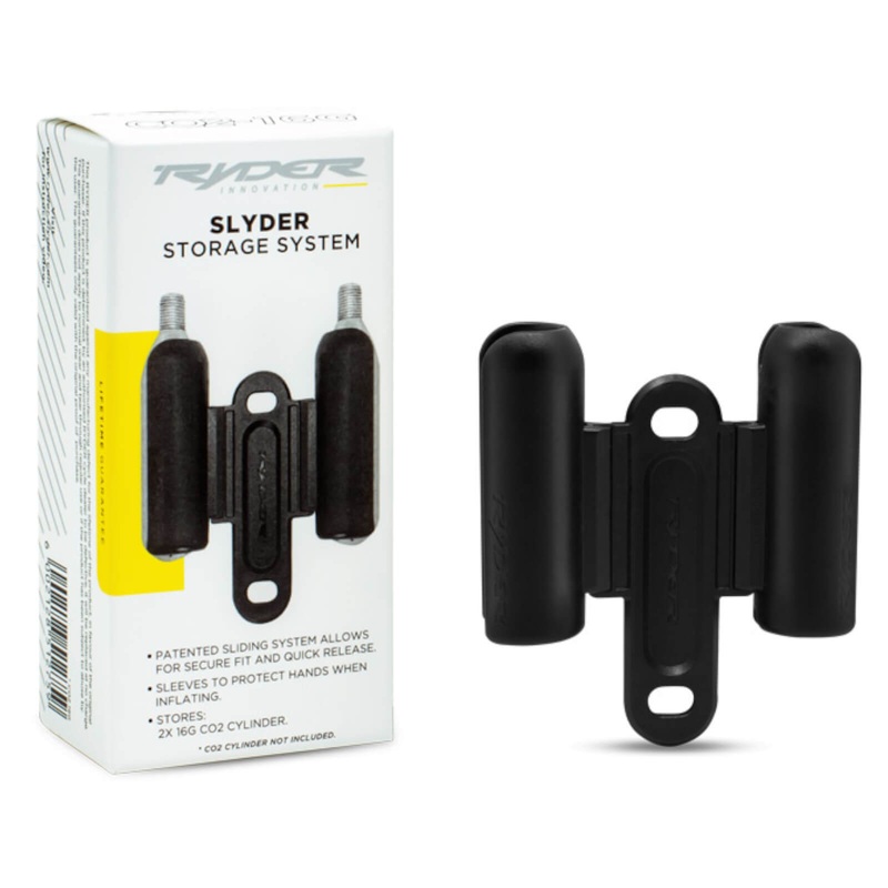 Ryder Slyder SP-16G Holder for 2x CO2 Cannister Bike Pump Mount