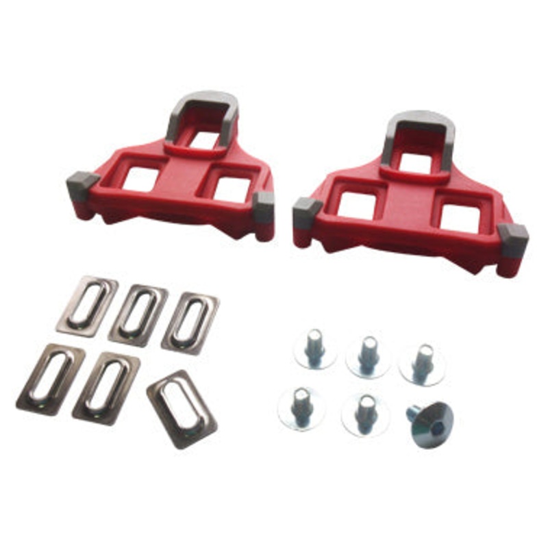 Wellgo SL6 Red Shimano SPD-SL Bike Shoe Cleats