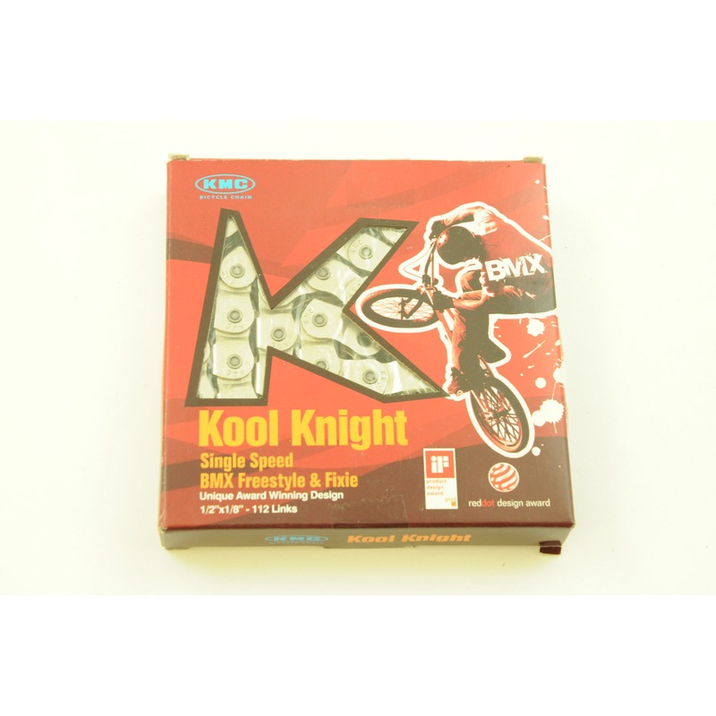 KMC KK710 KOOL KNIGHT 12 x 1-8 CHAIN COVERED HALF LINK THE BEST EVER BMX CHAIN