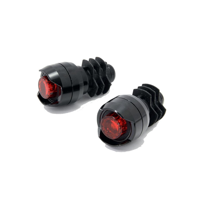 Cateye Orb Bar End Front & Rear Bike Light Set